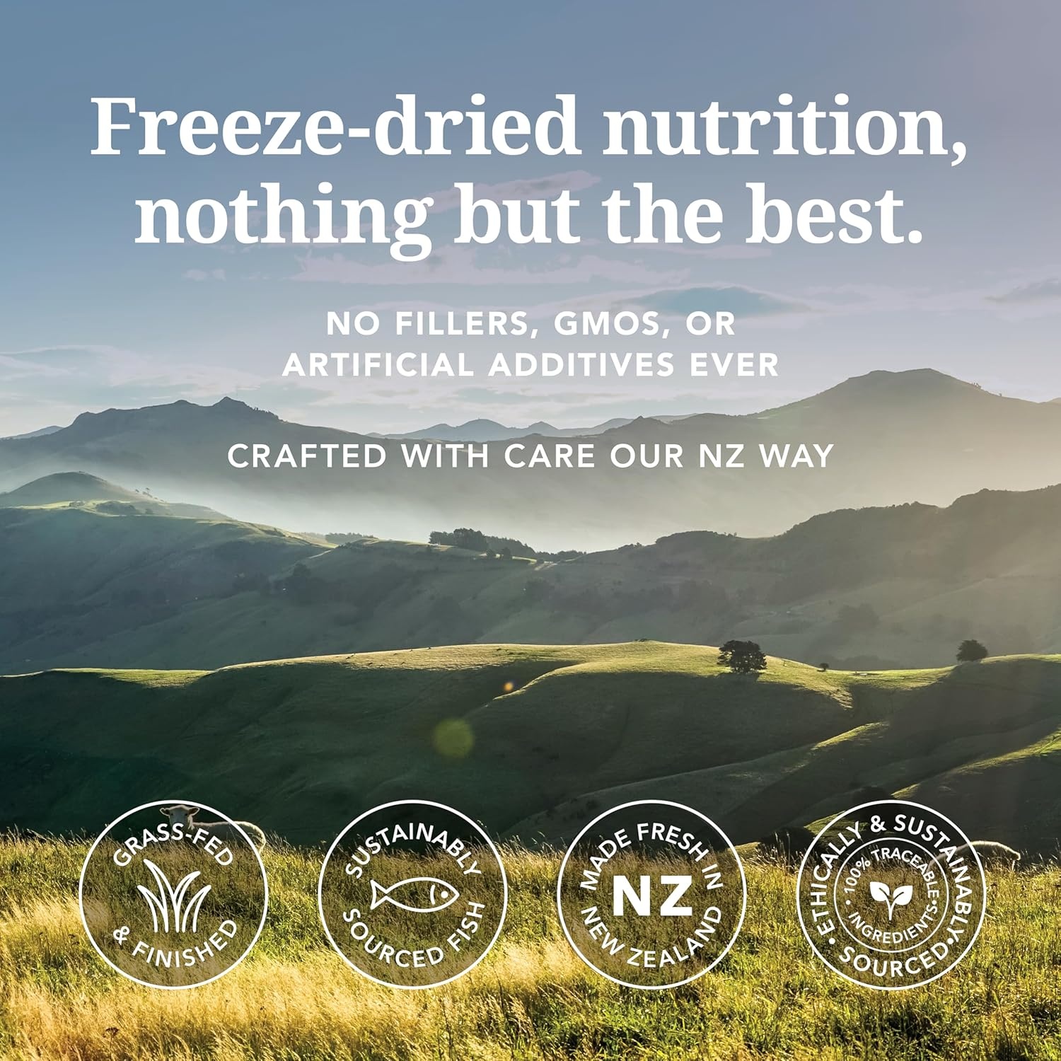 K9 Natural – Grain Free Freeze Dried Dog Food Topper – Chicken, 3.5oz(Lamb and Salmon)