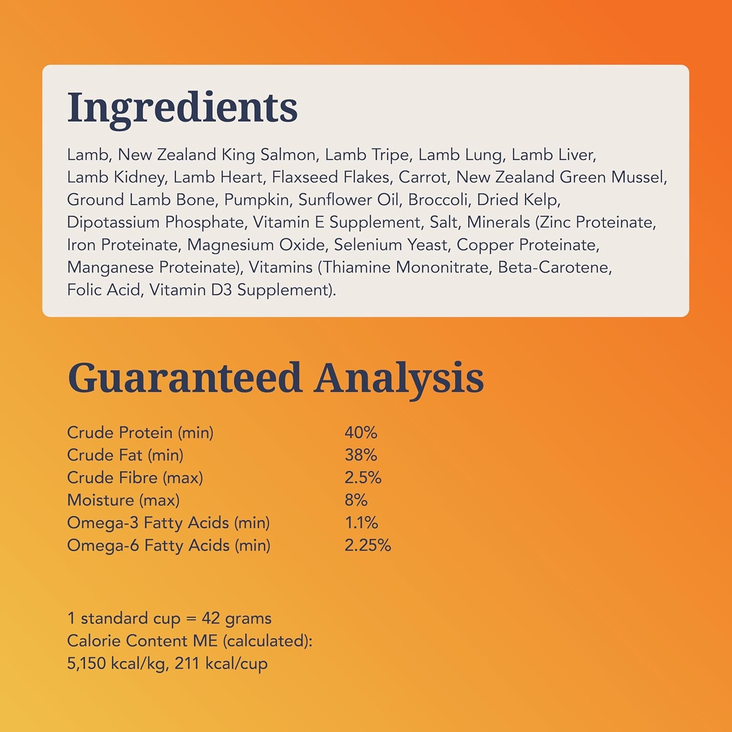 K9 Natural – Grain Free Freeze Dried Dog Food Topper – Chicken, 3.5oz(Lamb and Salmon) - view 4