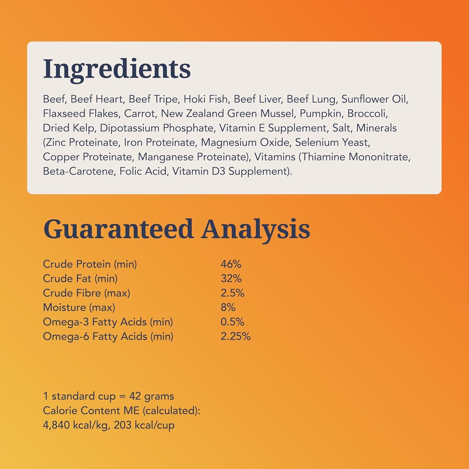 K9 Natural – Grain Free Freeze Dried Dog Food Topper – Chicken, 3.5oz(Hoki and Beef) - view 5